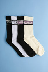 712 High Top Socks 4-Pack