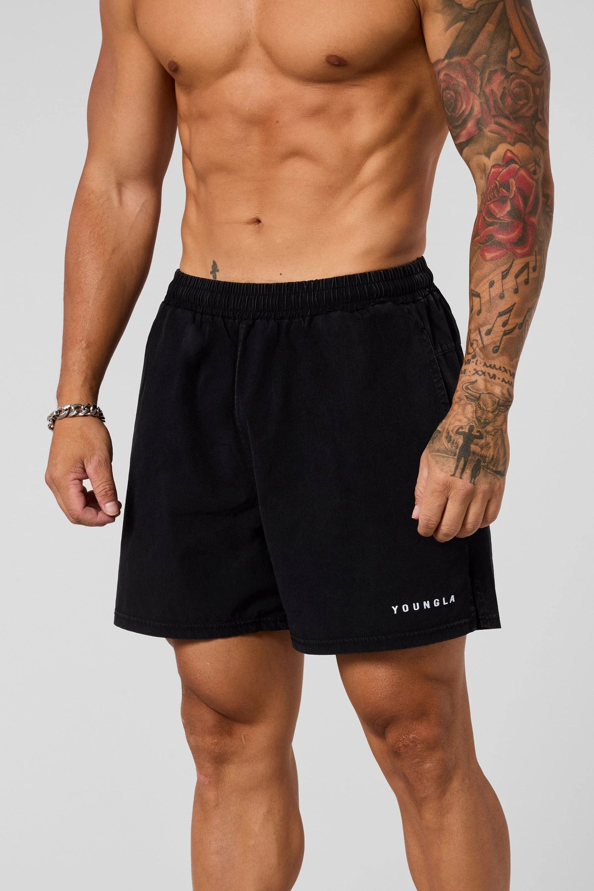 1043 - Washed Fitness Shorts