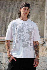 4116 - Floral Skull Tees